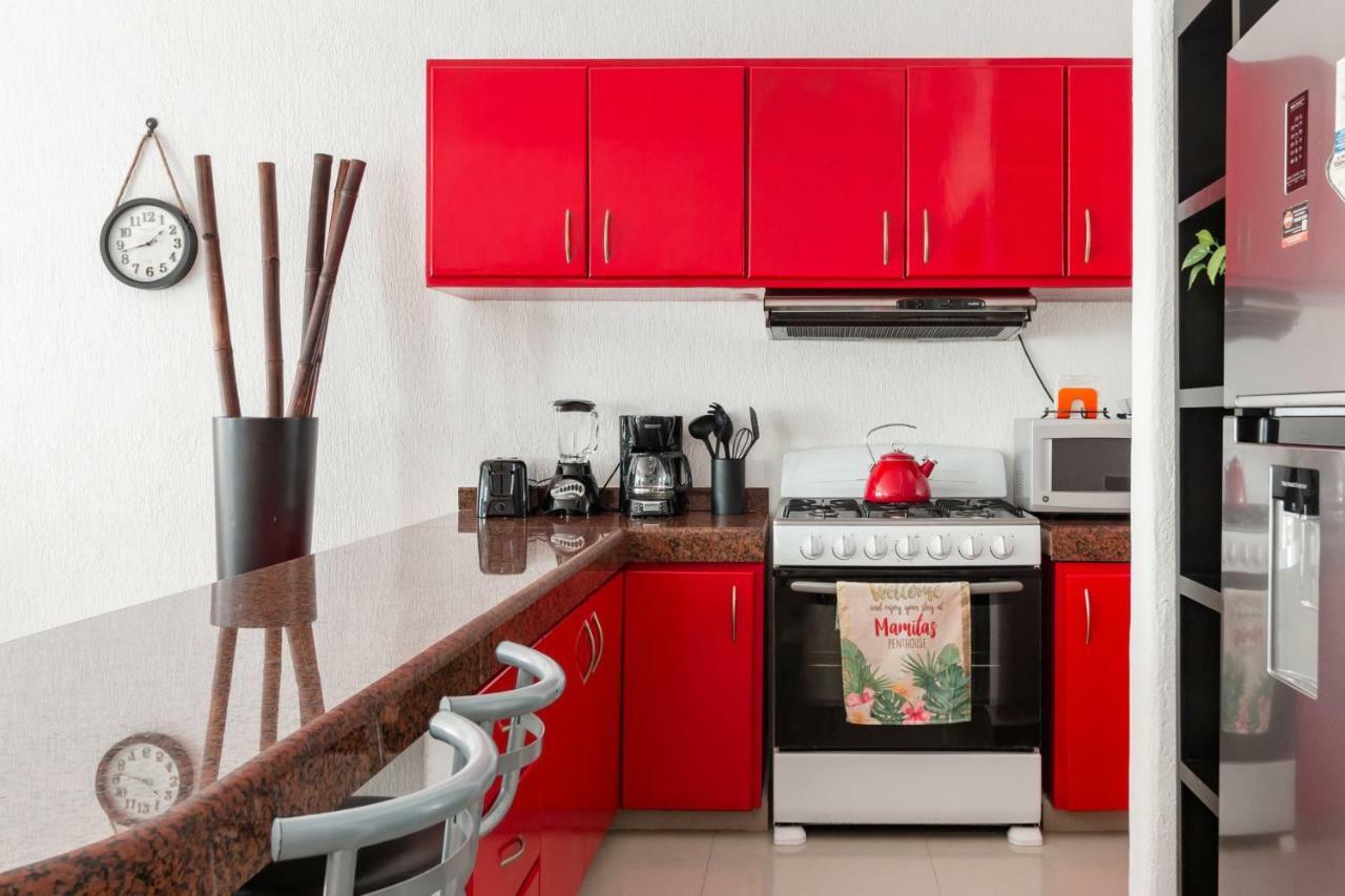 Appartement Mamitas Penthouse à Playa del Carmen Extérieur photo