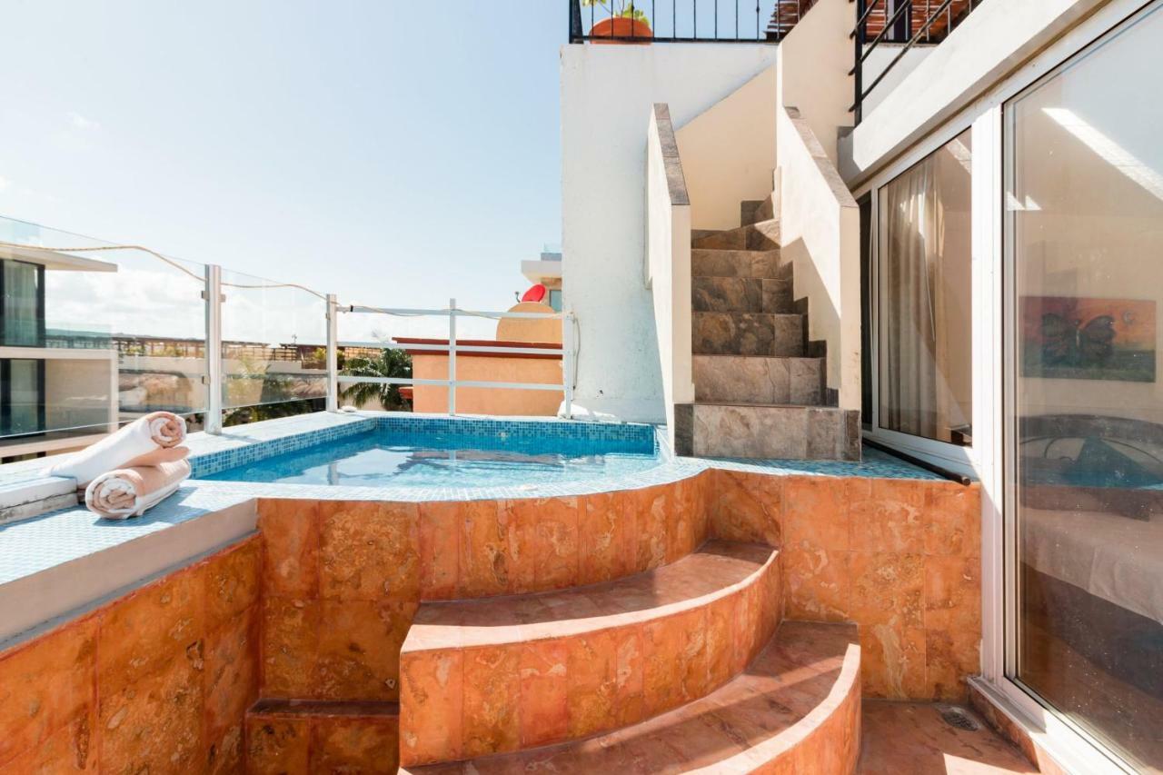 Appartement Mamitas Penthouse à Playa del Carmen Extérieur photo